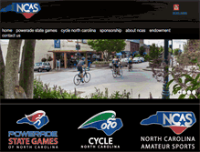 Tablet Screenshot of ncsports.org